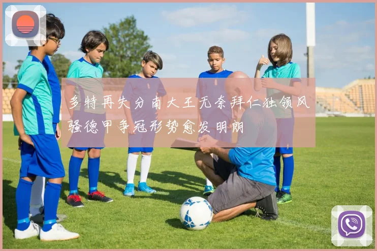 多特再失分南大王无奈拜仁独领风骚德甲争冠形势愈发明朗